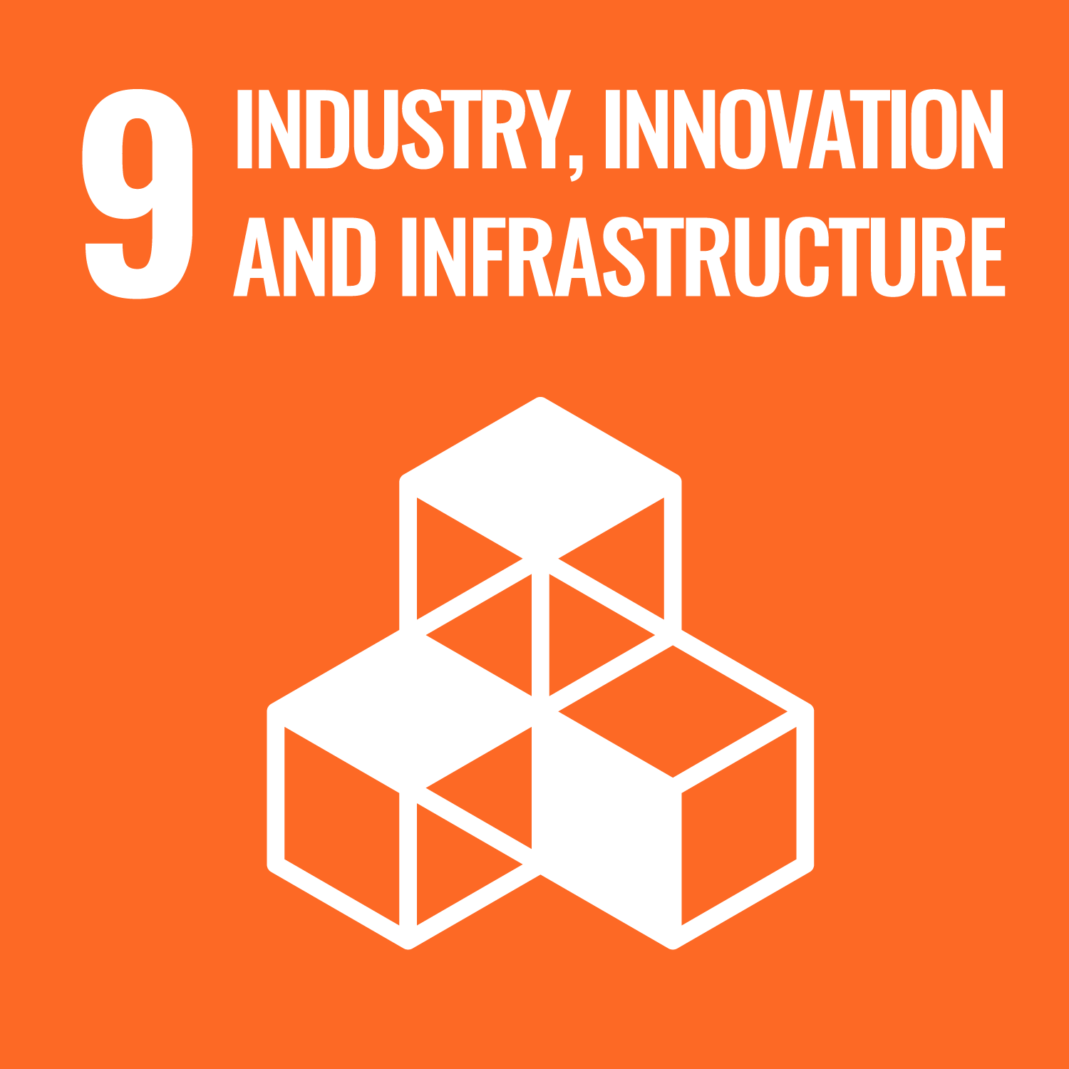 No.9 INDUSTRY, INNOVATION AND INFRASTRUCTURE